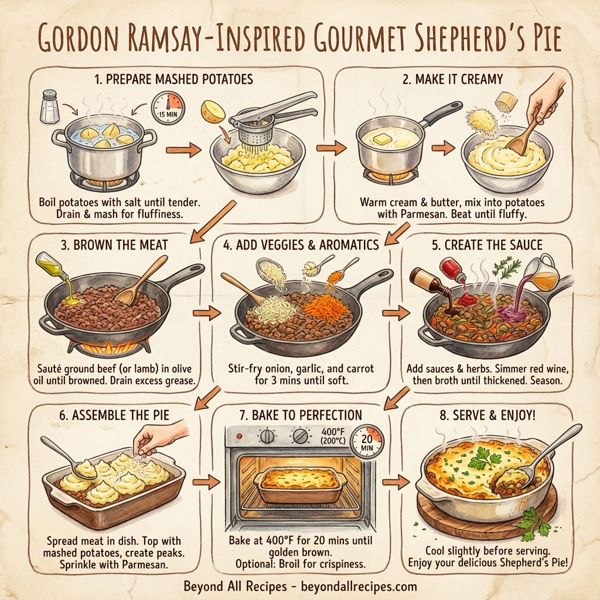 Gordon Ramsay-Inspired Gourmet Shepherd's Pie instructions