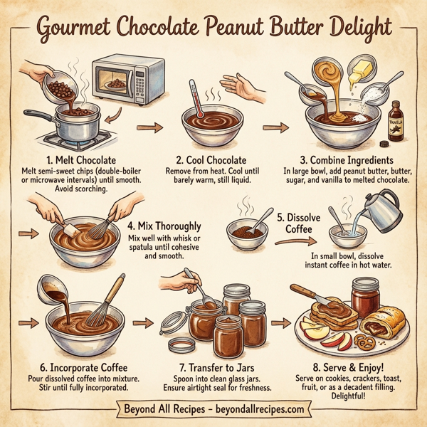 Gourmet Chocolate Peanut Butter Delight instructions