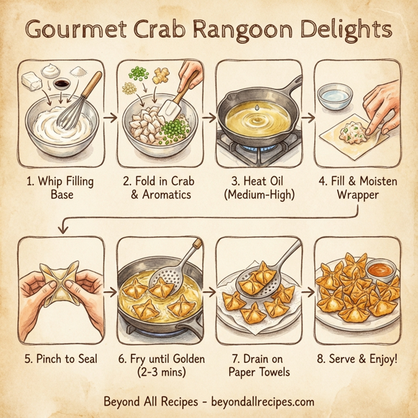 Gourmet Crab Rangoon Delights instructions