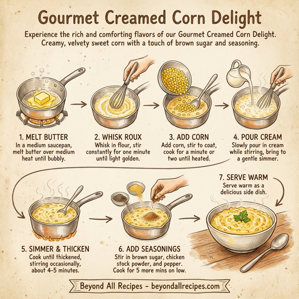 Gourmet Creamed Corn Delight instructions