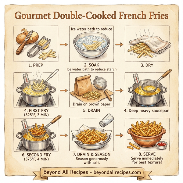 Gourmet Double-Cooked French Fries instructions