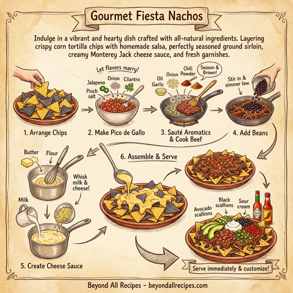 Gourmet Fiesta Nachos instructions