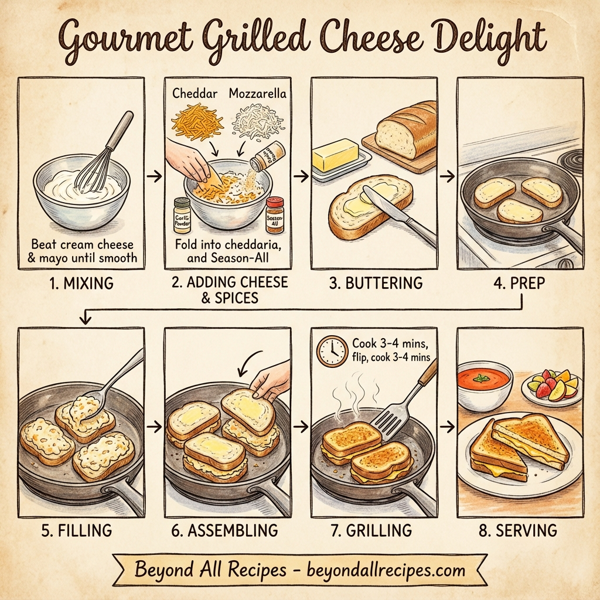 Gourmet Grilled Cheese Delight instructions