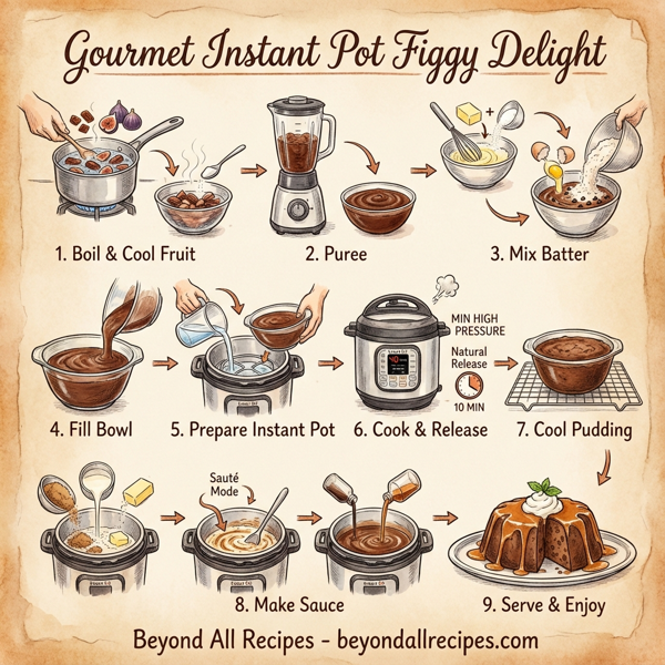 Gourmet Instant Pot Figgy Delight instructions