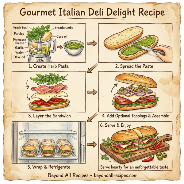 Gourmet Italian Deli Delight instructions