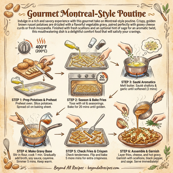 Gourmet Montreal-Style Poutine instructions