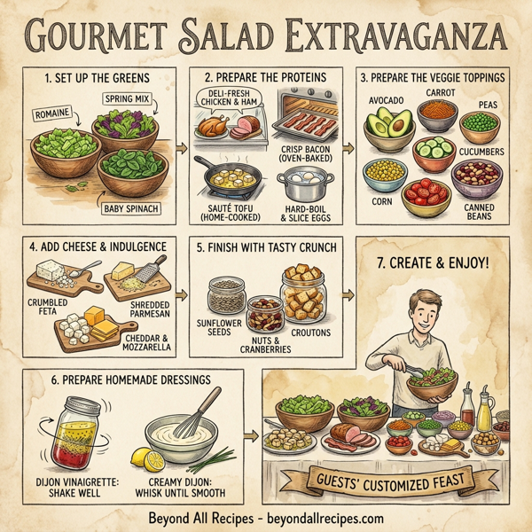 Gourmet Salad Extravaganza instructions