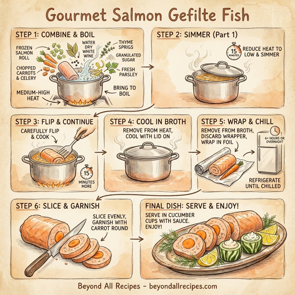 Gourmet Salmon Gefilte Fish instructions