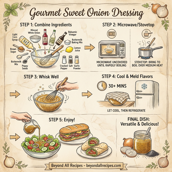 Gourmet Sweet Onion Dressing instructions