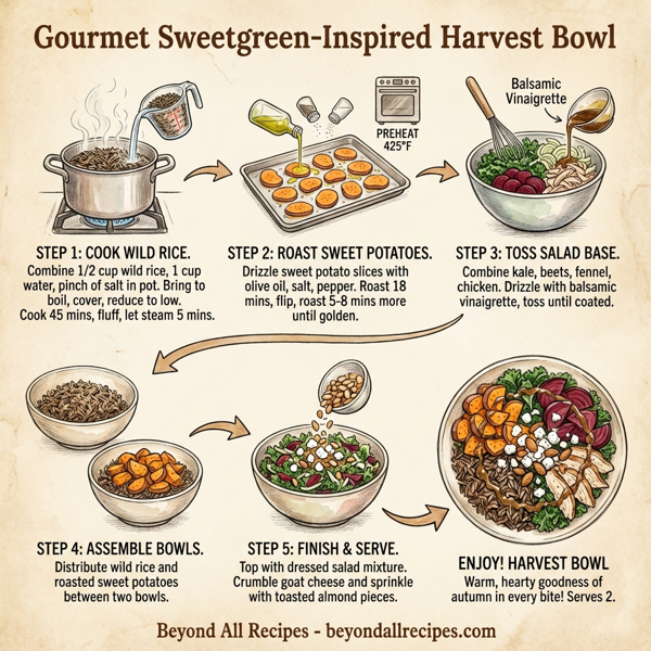 Gourmet Sweetgreen-Inspired Harvest Bowl instructions