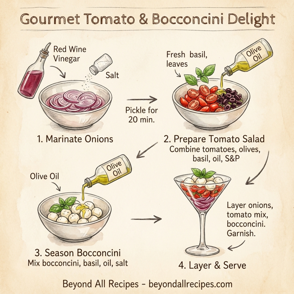 Gourmet Tomato & Bocconcini Delight instructions