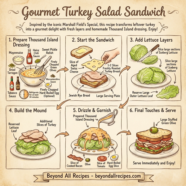 Gourmet Turkey Salad Sandwich instructions