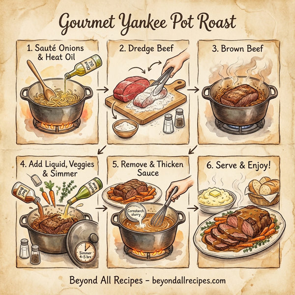 Gourmet Yankee Pot Roast instructions
