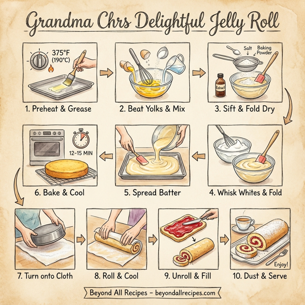 Grandma Chrs Delightful Jelly Roll instructions