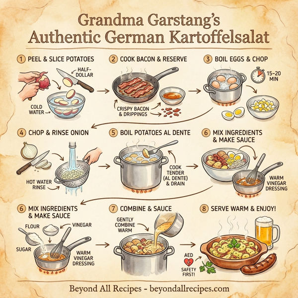 Grandma Garstang's Authentic German Kartoffelsalat instructions
