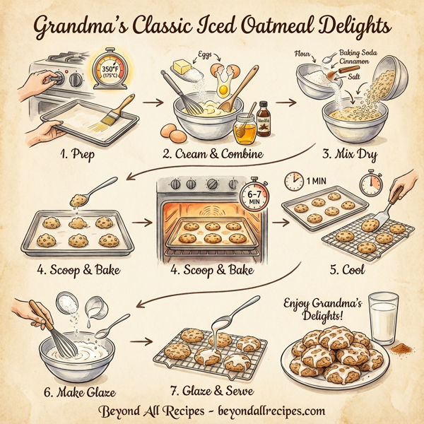 Grandma's Classic Iced Oatmeal Delights instructions
