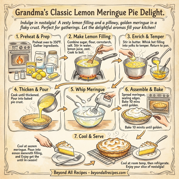 Grandma's Classic Lemon Meringue Pie Delight instructions