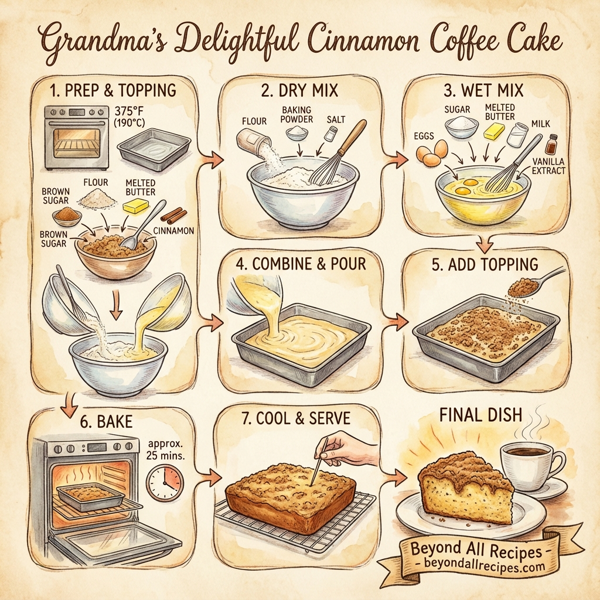 Grandma's Delightful Cinnamon Coffee Cake instructions