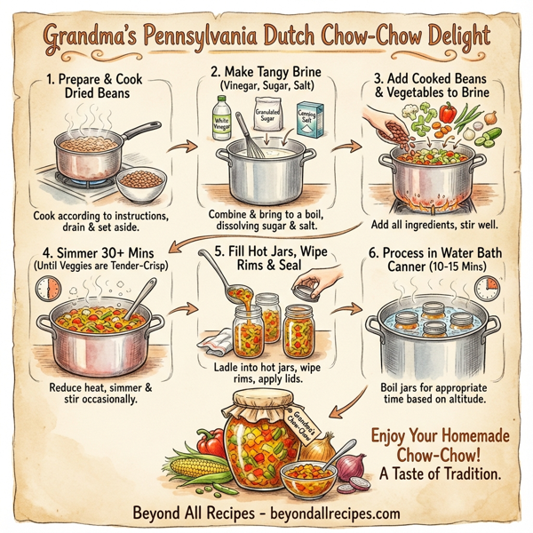 Grandma's Pennsylvania Dutch Chow-Chow Delight instructions