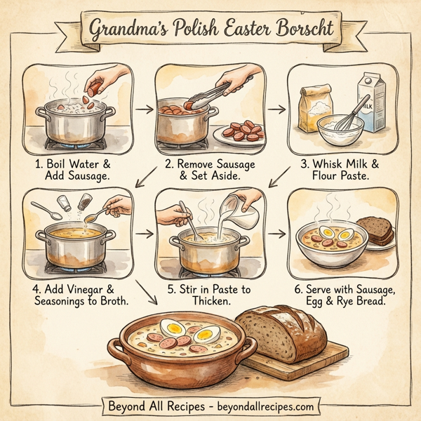 Grandma's Polish Easter Borscht instructions
