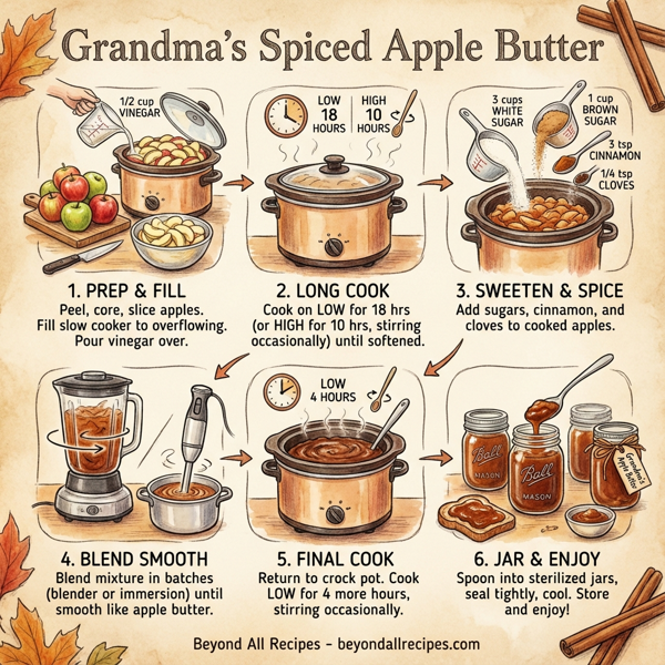 Grandma's Spiced Apple Butter instructions