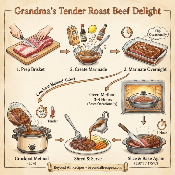 Grandma's Tender Roast Beef Delight instructions