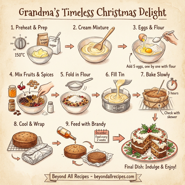 Grandma's Timeless Christmas Delight instructions