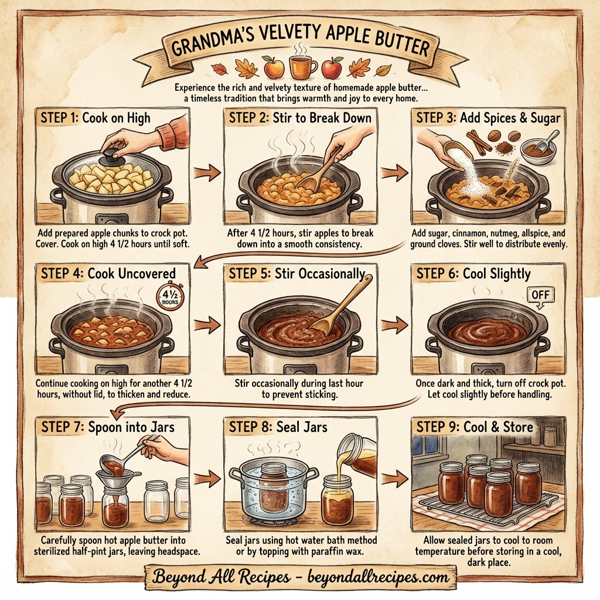 Grandma's Velvety Apple Butter instructions