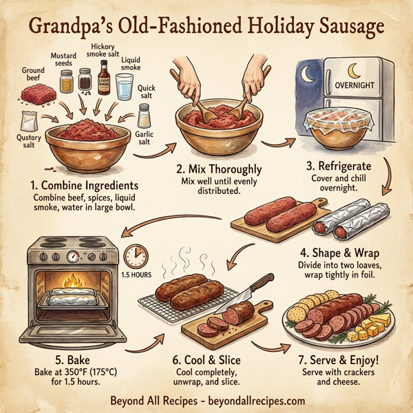 Grandpa's Old-Fashioned Holiday Sausage instructions