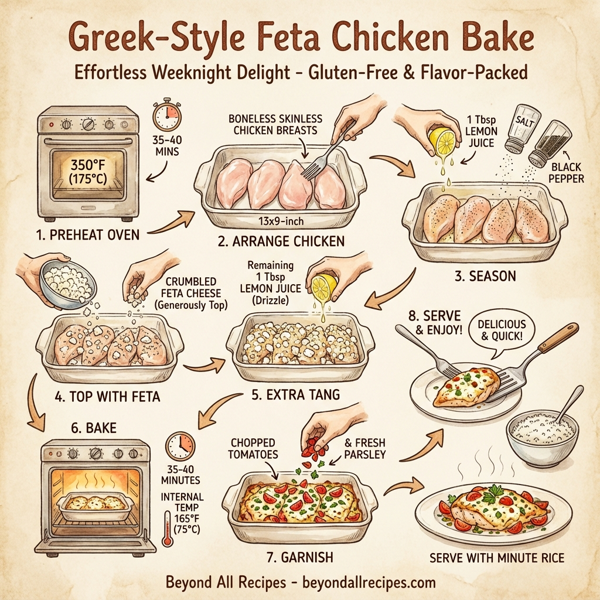 Greek-Style Feta Chicken Bake instructions