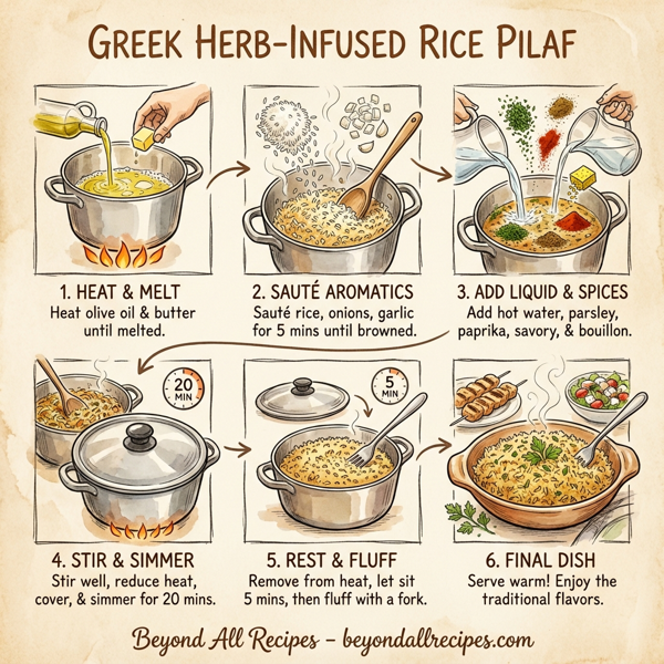 Greek Herb-Infused Rice Pilaf instructions