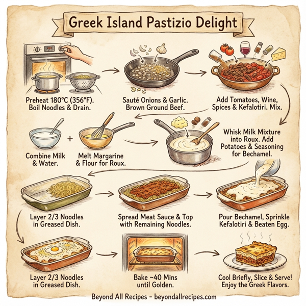Greek Island Pastizio Delight instructions
