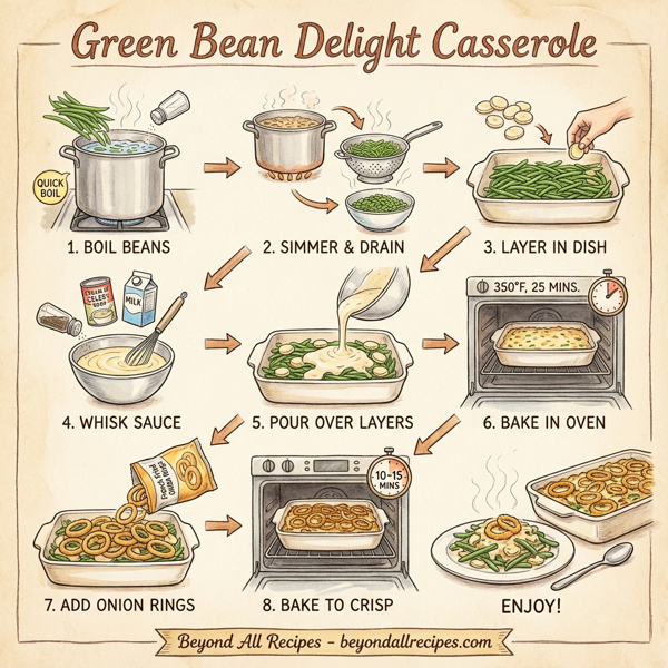 Green Bean Delight Casserole instructions