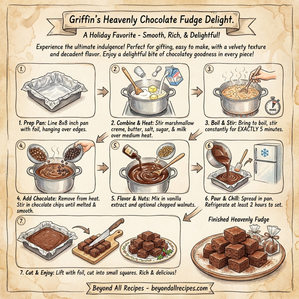 Griffin's Heavenly Chocolate Fudge Delight instructions