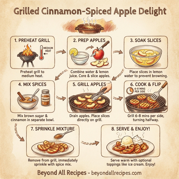 Grilled Cinnamon-Spiced Apple Delight instructions