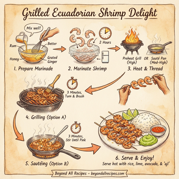 Grilled Ecuadorian Shrimp Delight instructions