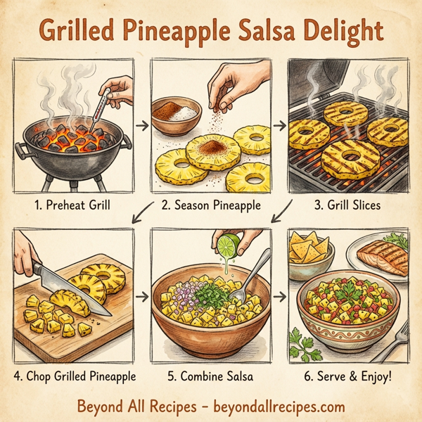 Grilled Pineapple Salsa Delight instructions
