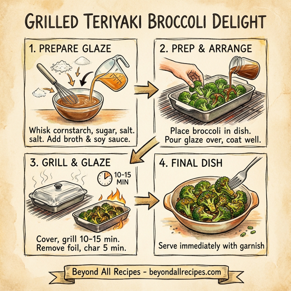 Grilled Teriyaki Broccoli Delight instructions