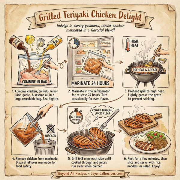 Grilled Teriyaki Chicken Delight instructions