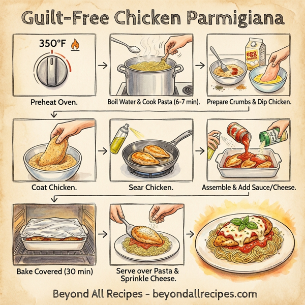 Guilt-Free Chicken Parmigiana instructions