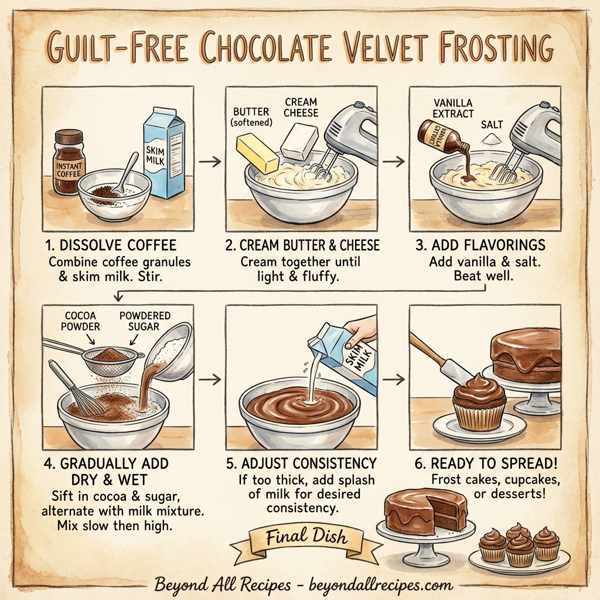 Guilt-Free Chocolate Velvet Frosting instructions