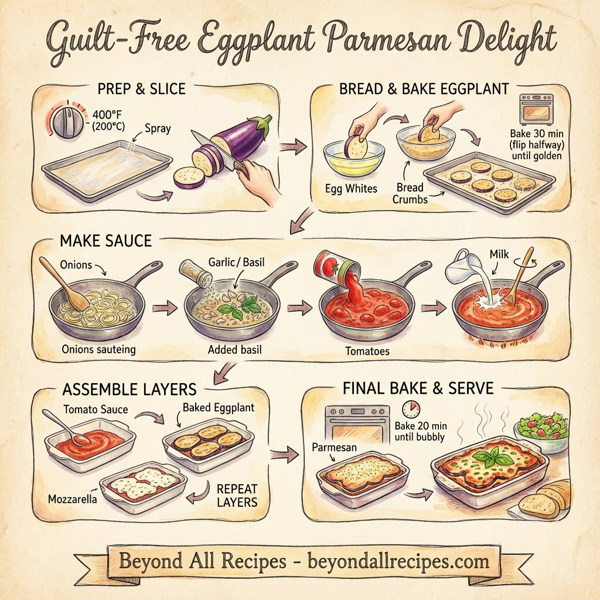 Guilt-Free Eggplant Parmesan Delight instructions