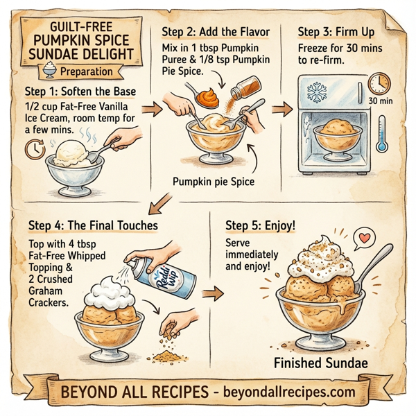 Guilt-Free Pumpkin Spice Sundae Delight instructions