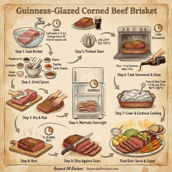 Guinness-Glazed Corned Beef Brisket instructions