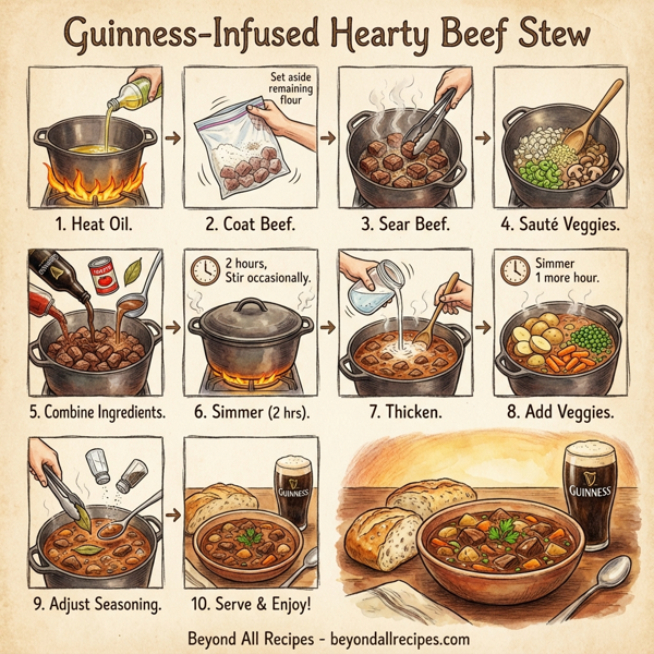 Guinness-Infused Hearty Beef Stew instructions