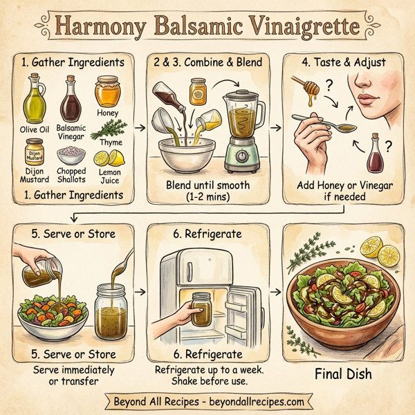 Harmony Balsamic Vinaigrette instructions