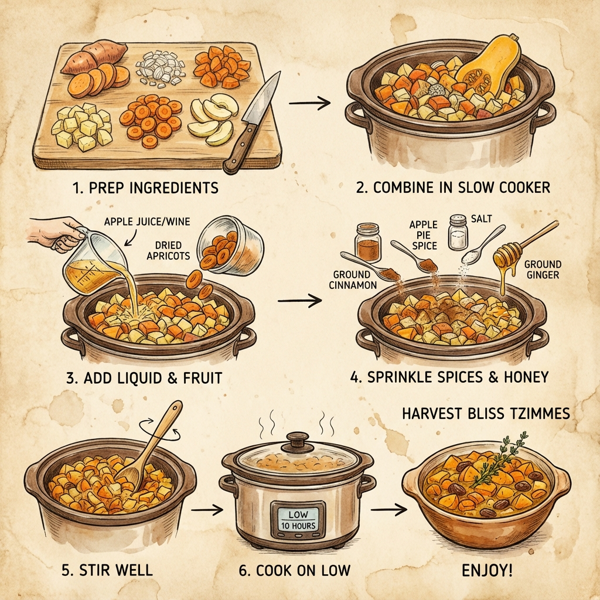 Harvest Bliss Tzimmes instructions