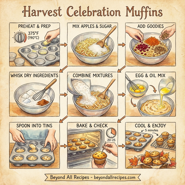 Harvest Celebration Muffins instructions