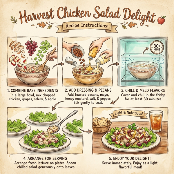 Harvest Chicken Salad Delight instructions