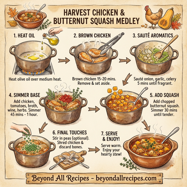 Harvest Chicken & Butternut Squash Medley instructions